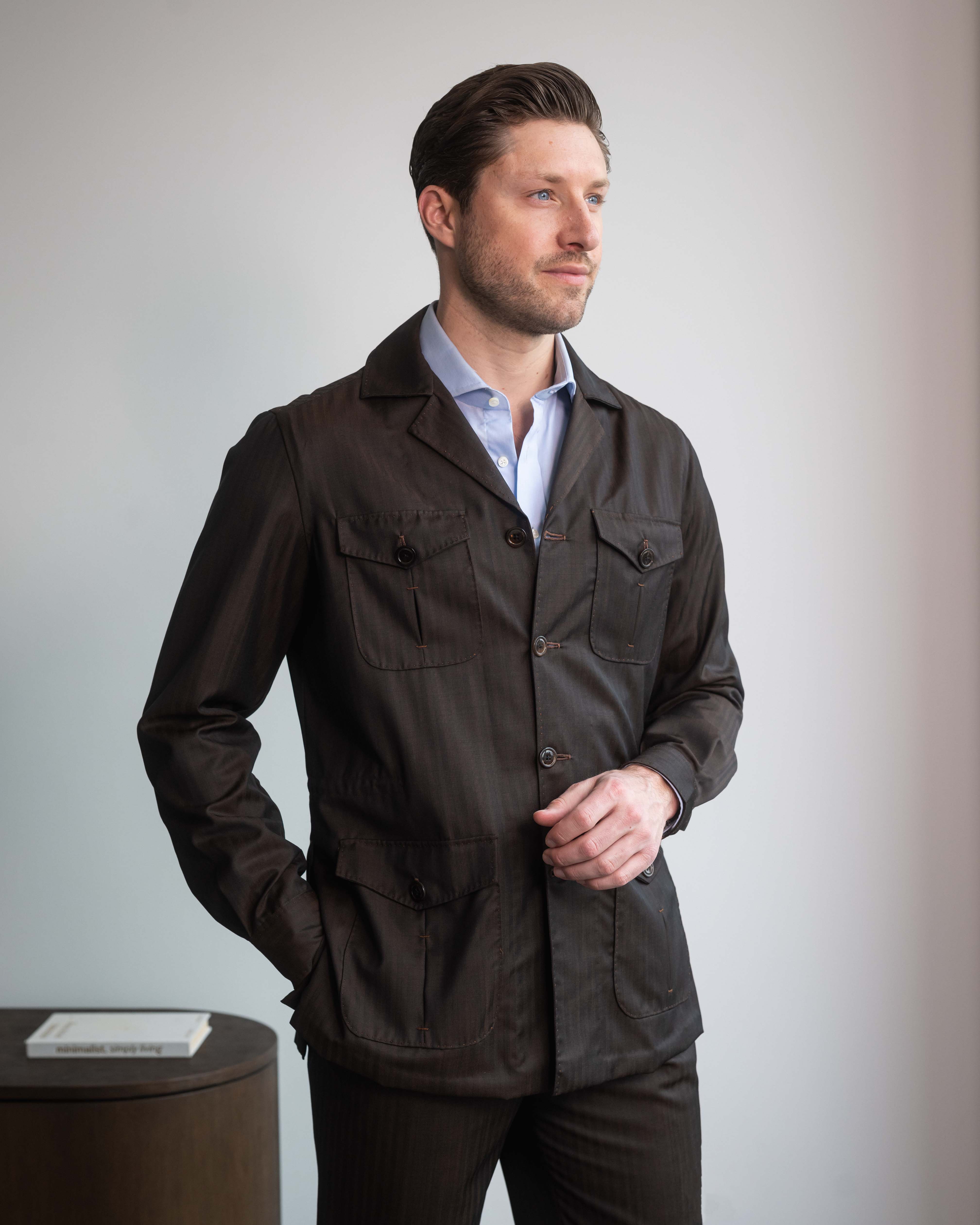 Brown Solaro Signature Jacket